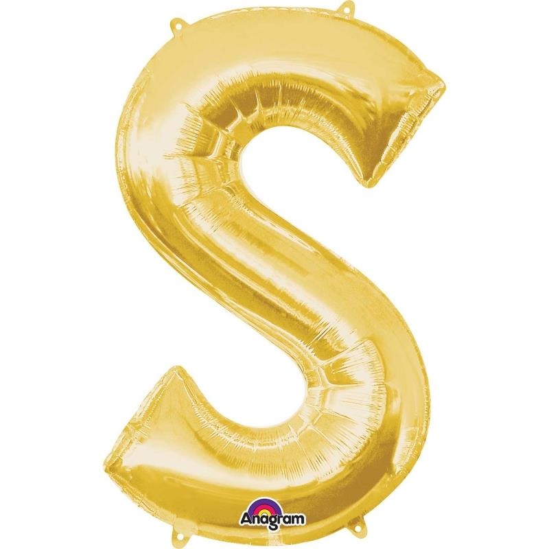 Balloon S - Gold 34 inch Anagram