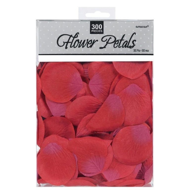 Red Fabric Rose Petal Confetti - Buy Online