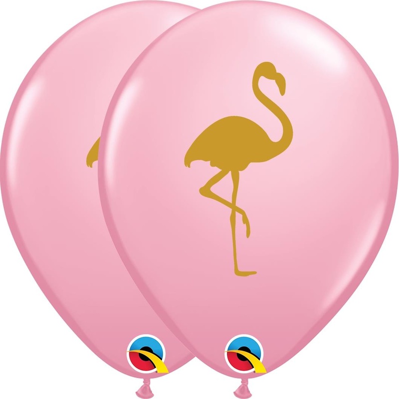 Flamingo Pink 25pk Party Latex Balloons - Buy Online