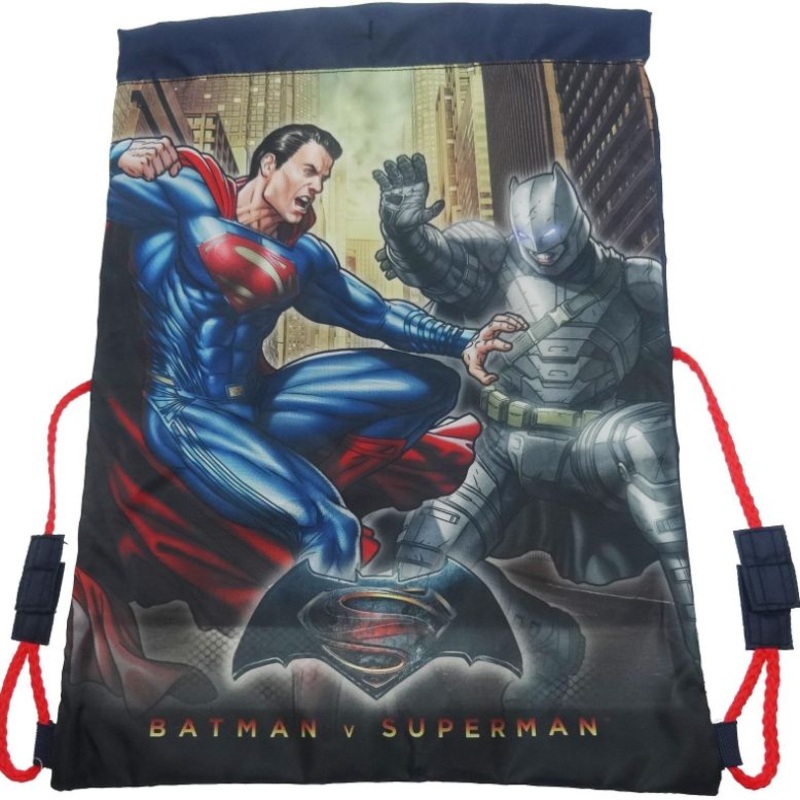 Batman vs Superman Drawstring | Trainer | School Gym Bag