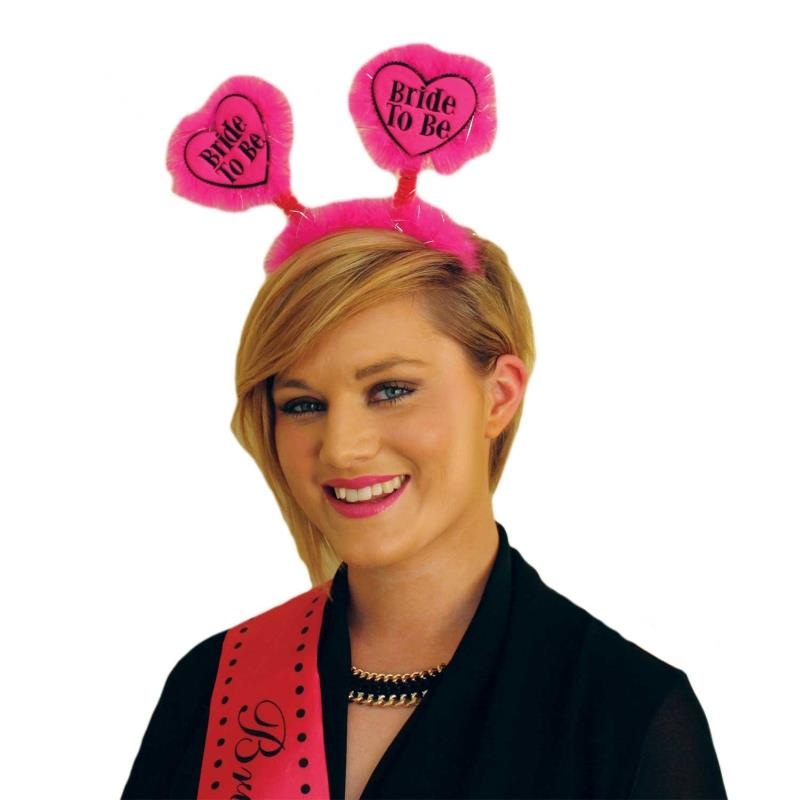 Hen Party | Bride to Be Heart Head Bopper - Buy Online