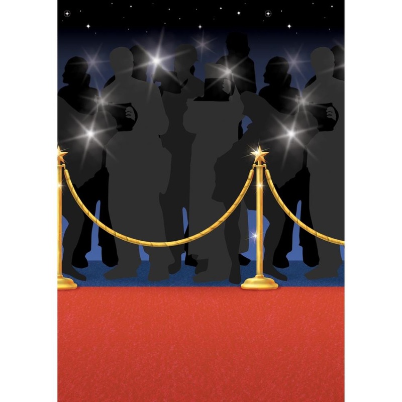 Hollywood Red Carpet Room Roll Decoration - Buy Online
