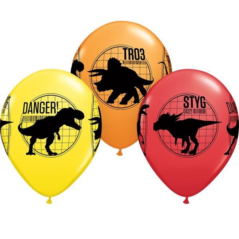 Jurassic World Latex Balloons Pack of 25