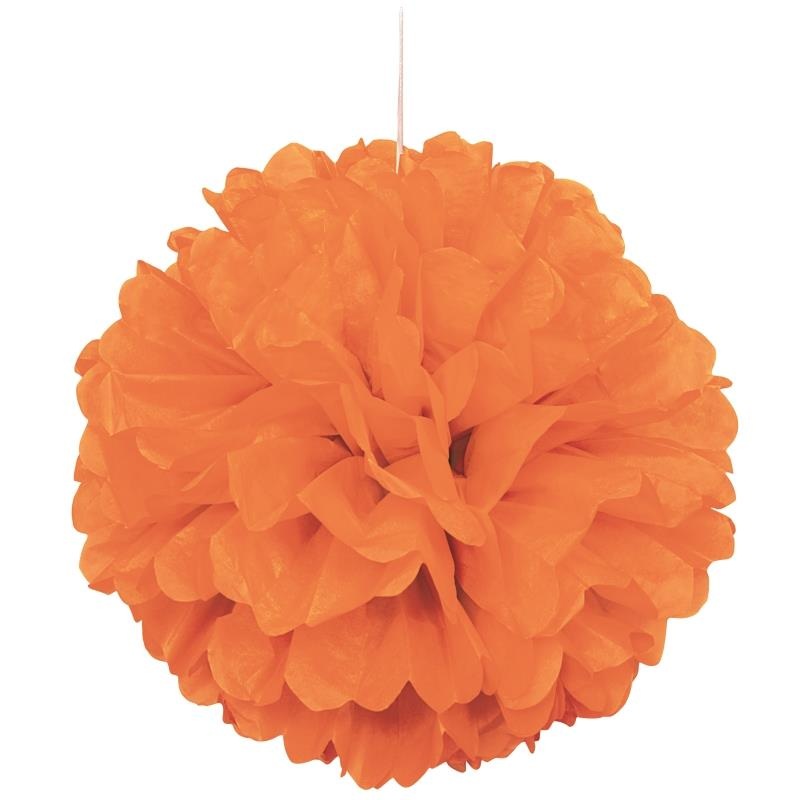 Orange Decorative Balls (16 inch puff)