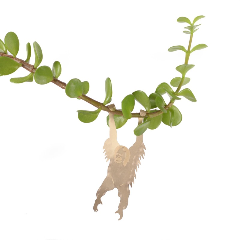 Plant Animal Orangutan Houseplant Hanging Decoration