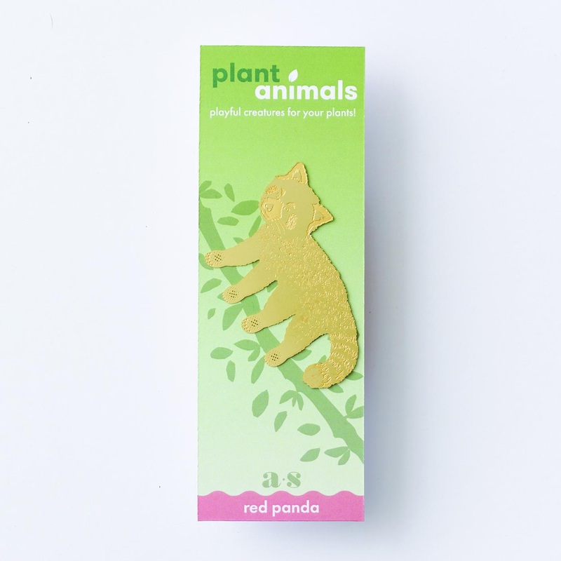 Plant Animal Red Panda Houseplant Hanging Decoration