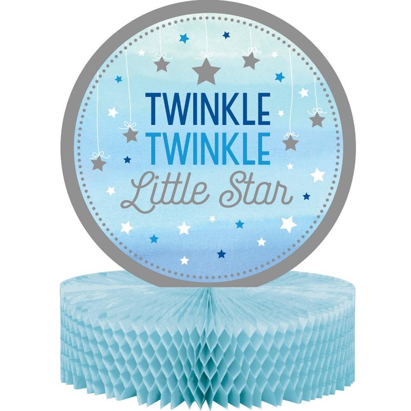Blue Twinkle Little Star Table Decorations