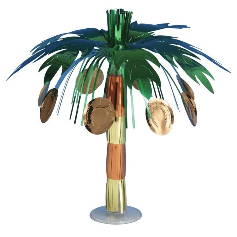 Coconut Tree Hawaiian Luau Table Centrepiece - Buy Online