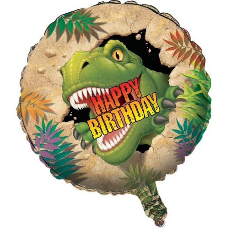 Dinosaur Blast Birthday Foil Balloon