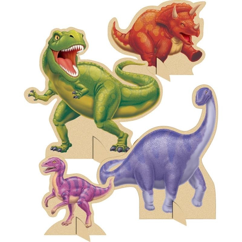 Dinosaur Table Decorations (Blast) Pack of 4