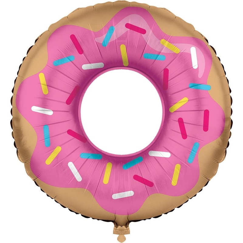 Donut Shaped Foil Balloons