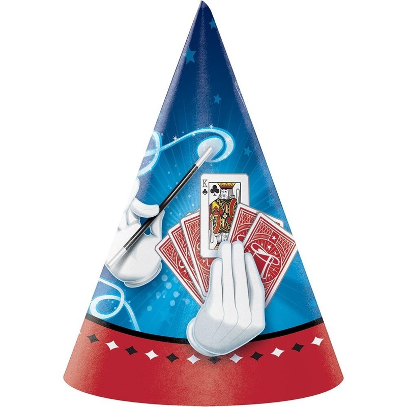 Magic Party Hats Pack of 8