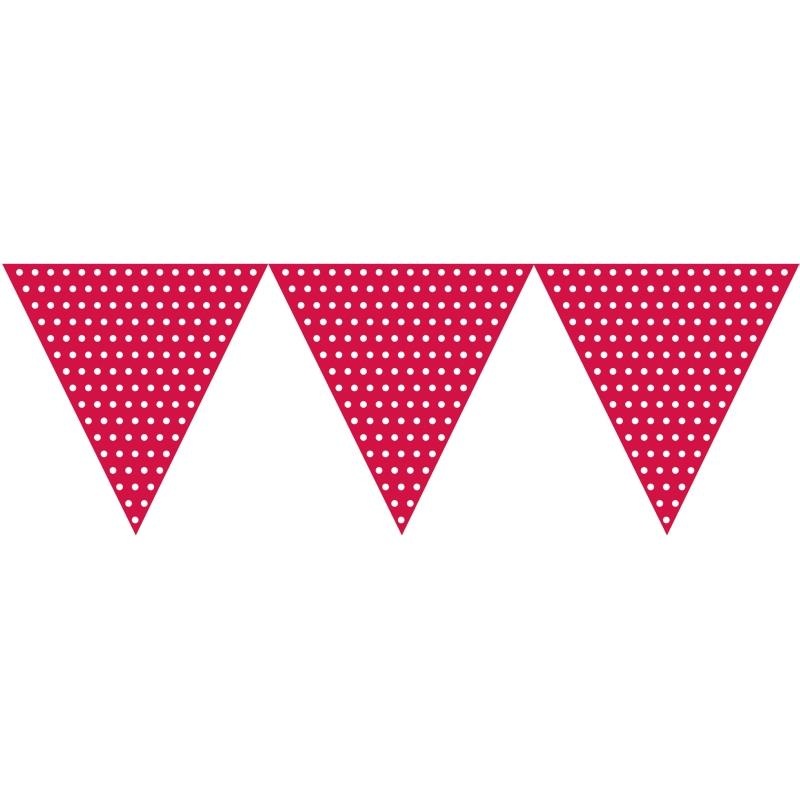 Polka Dot Red Bunting