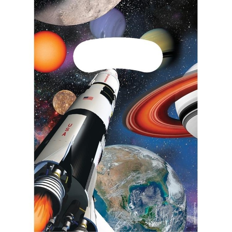 Space Themed Party Bags Pack of 8