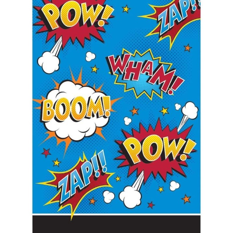 Superhero Slogans Party Bags Pack of 8