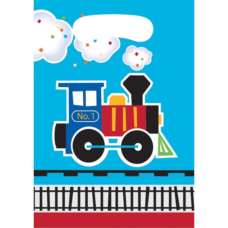 Train Party Bags Pack of 8