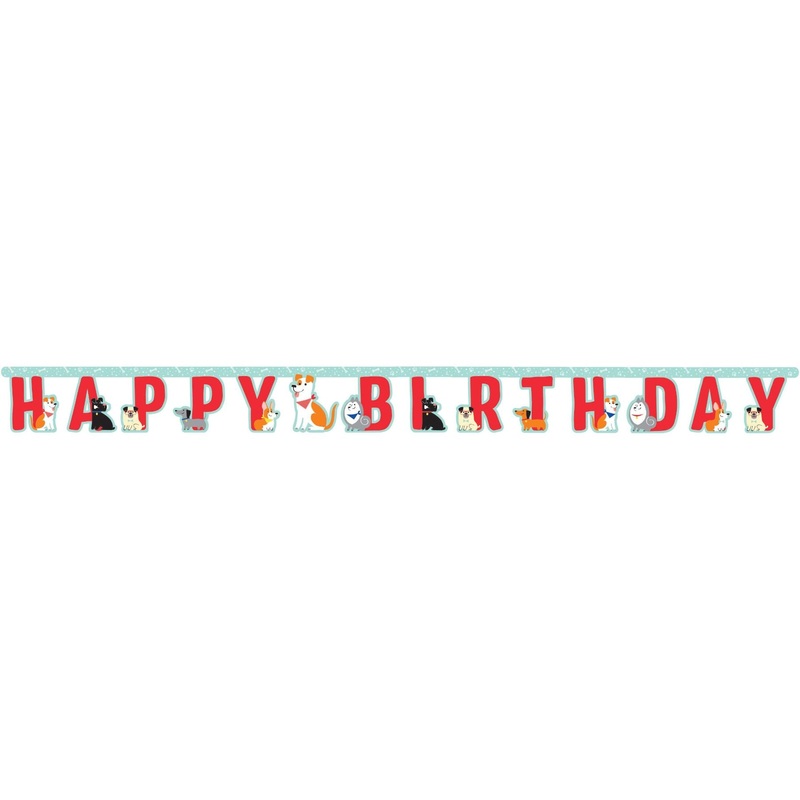 Dog Birthday Banner