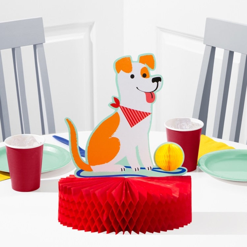 Dog Party Decorations Table Centrepiece