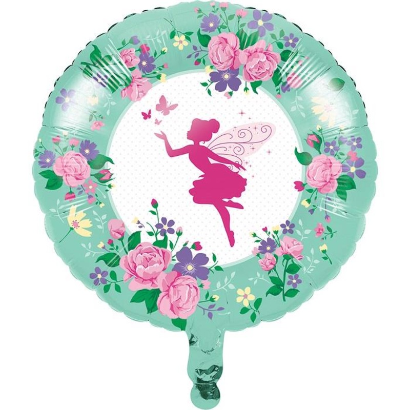 Floral Fairy Foil Balloons