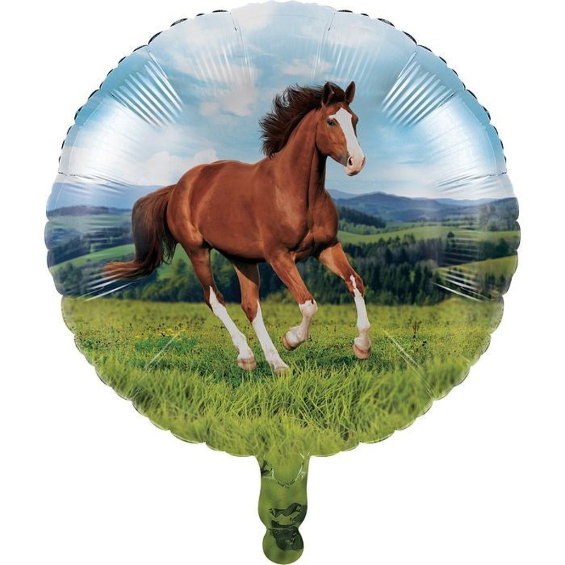 Galloping Horse Foil Balloon