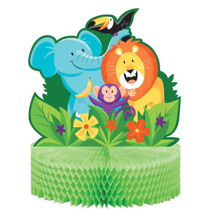 Jungle Safari Party Honeycomb Table Centrepiece | Decoration - Buy Online