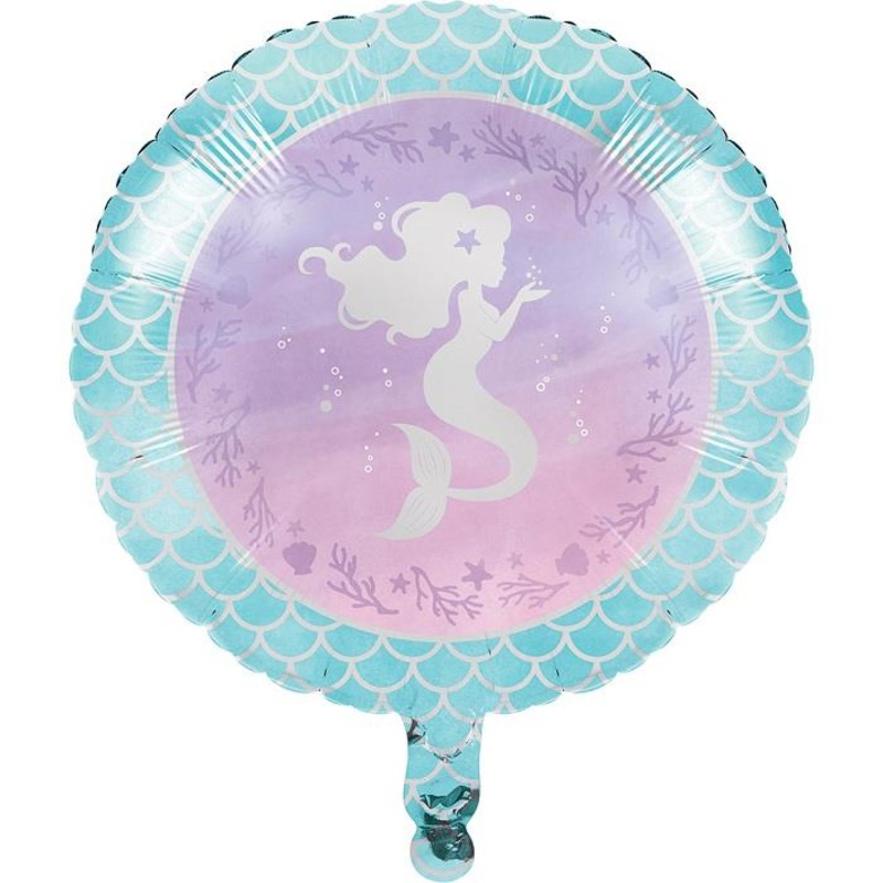 Mermaid Shine 18" Foil | Helium Balloon - Buy Online
