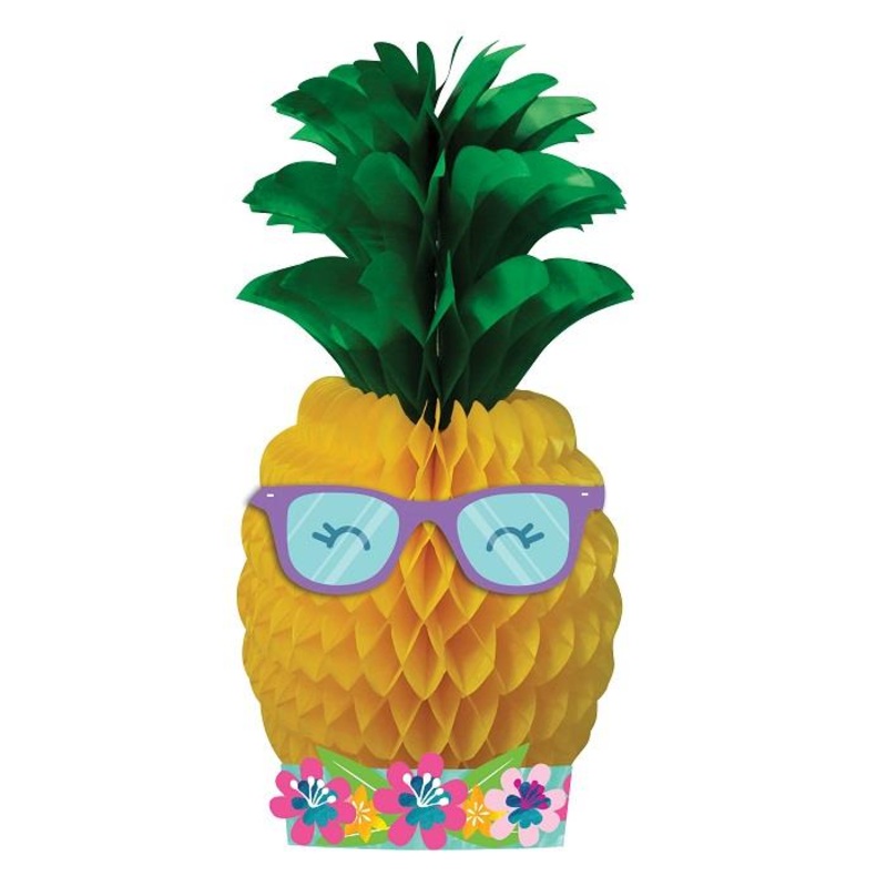 Pineapple and Friends Party Honeycomb Table Centrepiece | Decoration - Buy Online
