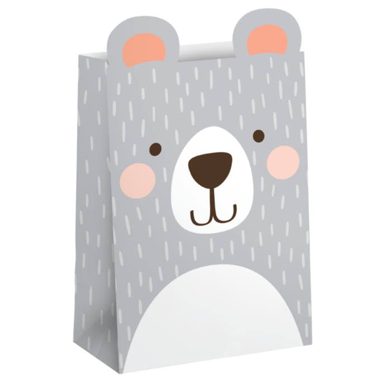 Teddy Bear Party Bags Pack of 8