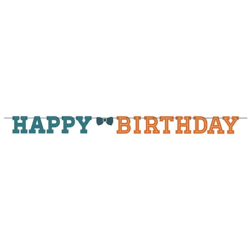 Hipster Banner - Happy Birthday
