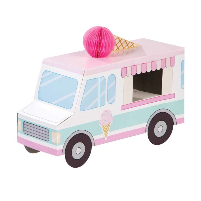 Ice Cream Van Table Decorations