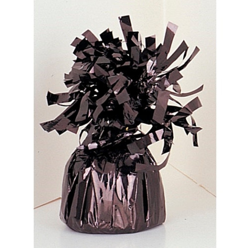 Foil Black Balloon Weights