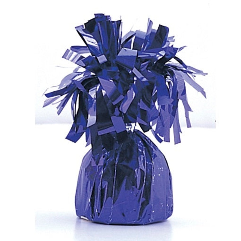 Frilly Purple Balloon Weights