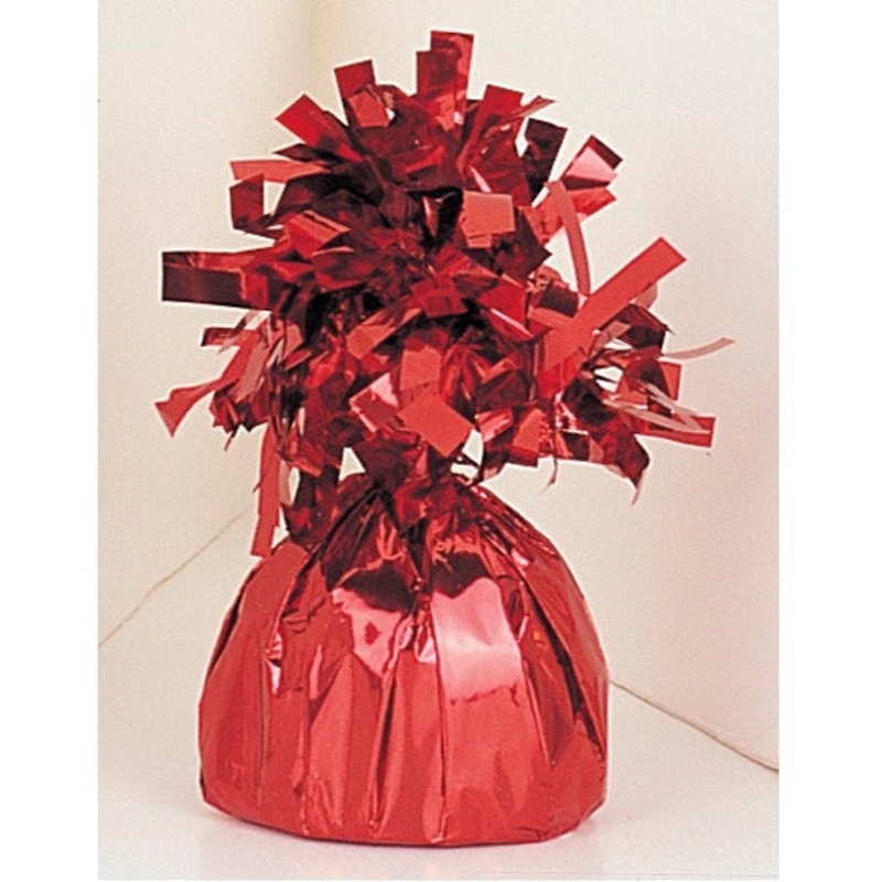 Frilly Red Balloon Weights