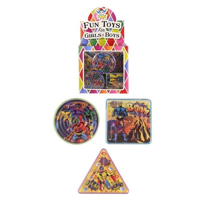 Superhero Maze Party Bag Filler
