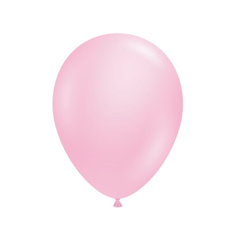 Tuftex Baby Pink Latex Balloons 5 inches