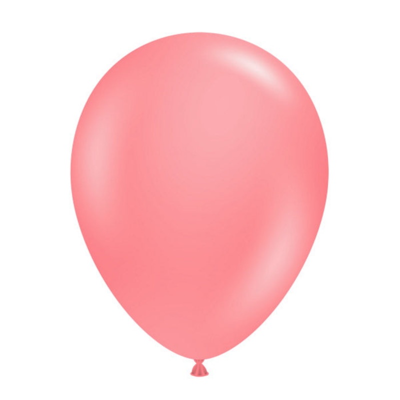 Tuftex Coral Latex Balloons 11 inches