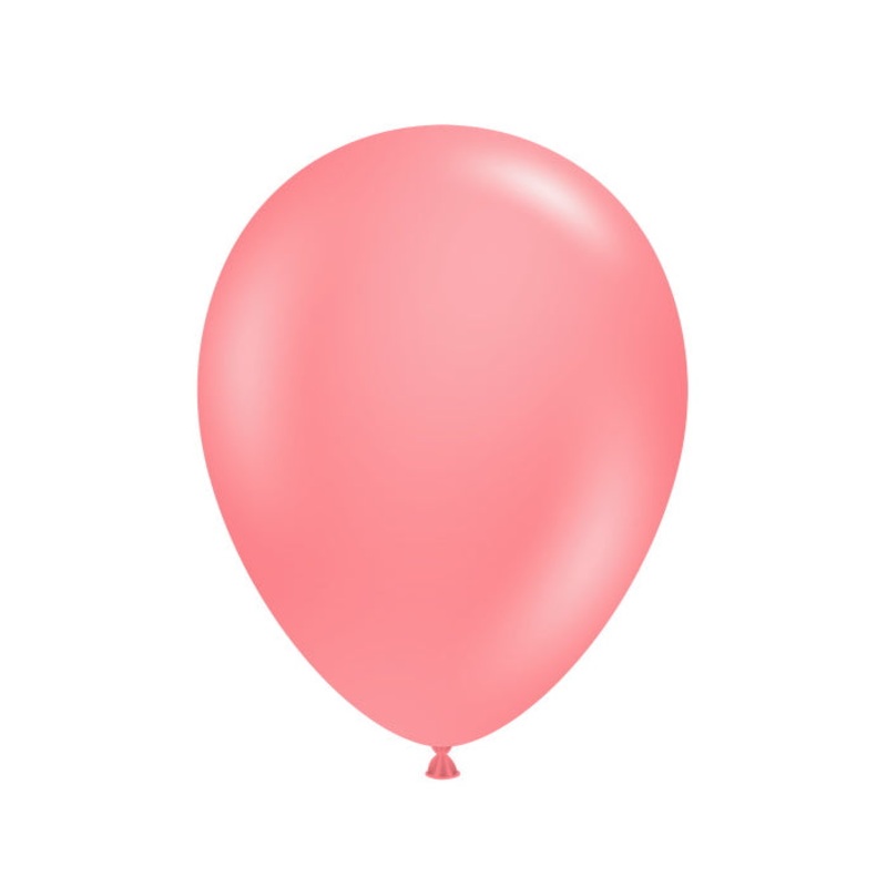 Tuftex Coral Latex Balloons 5 inches