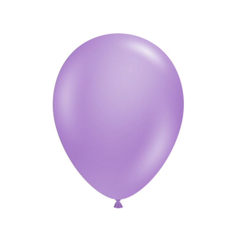 Tuftex Lavender Latex Balloons 5 inches