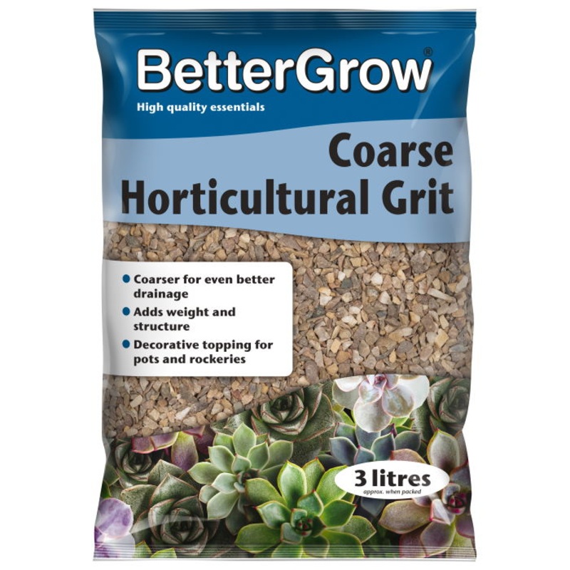 BetterGrow Coarse Horticultural Grit 3 Litre