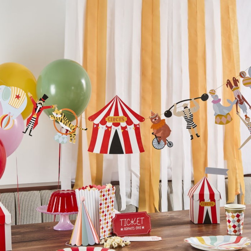Circus Bunting Garland 3 metres