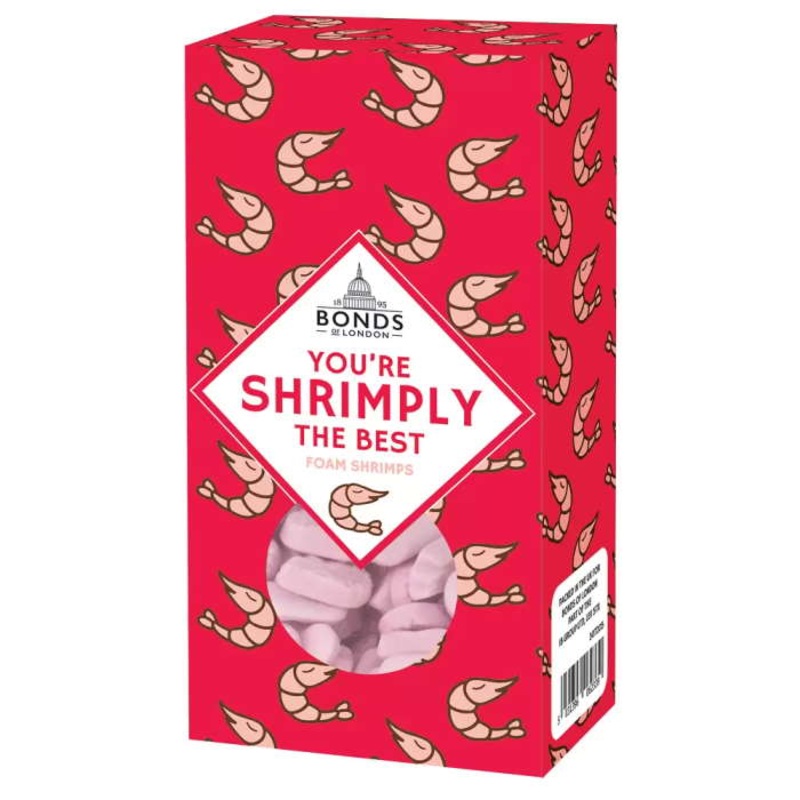 Foam Shrimp Sweets Youre Shrimply the Best 140g
