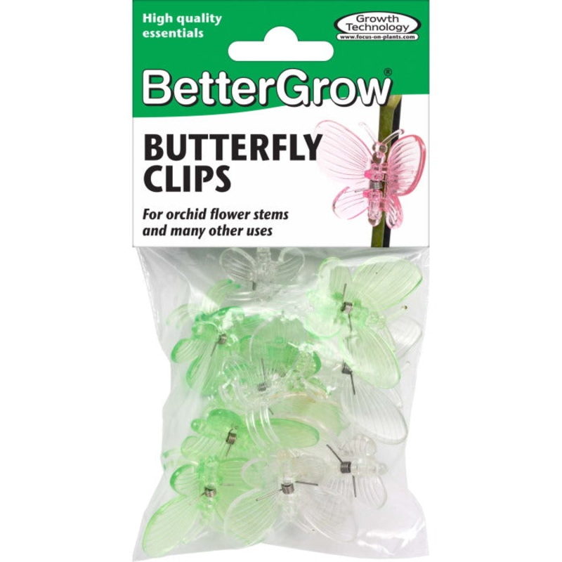 BetterGrow Butterfly Plant Clips Pack of 10