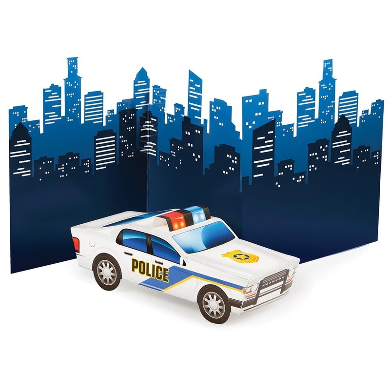 Police Party Table Centrepiece