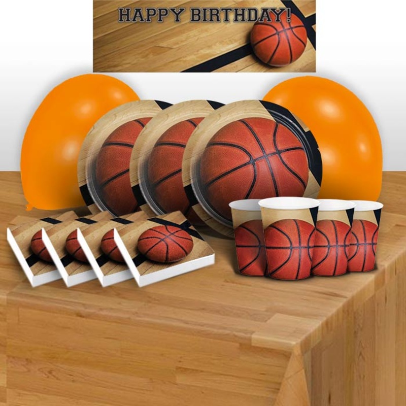 Basketball Party Pack - Decor & Balloons