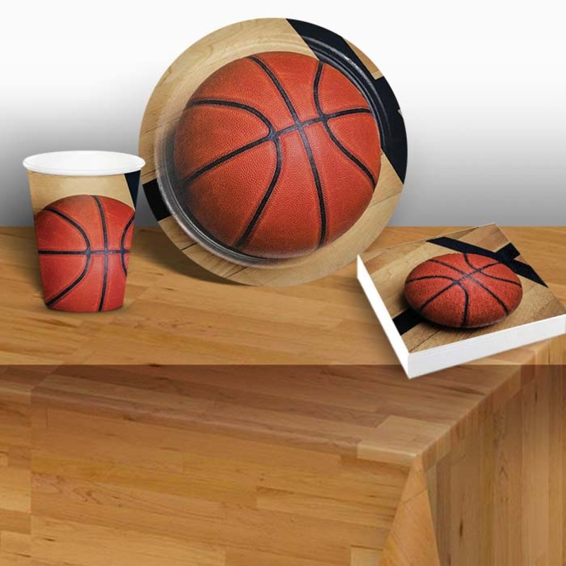 Basketball Tableware Party Pack