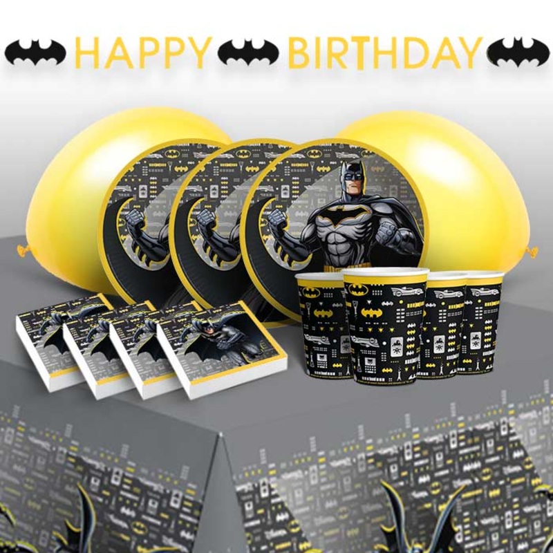 Batman Party Pack with Decorations