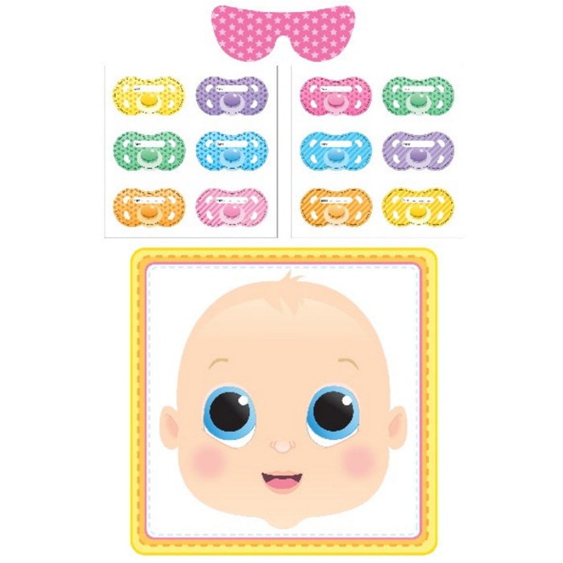 Pin the Dummy on the Baby Game