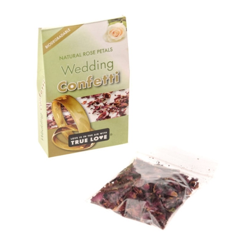 Rose Petal Confetti - Throwing Confetti