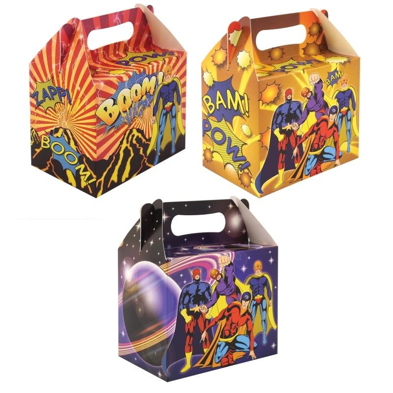 Superhero Party Food Boxes
