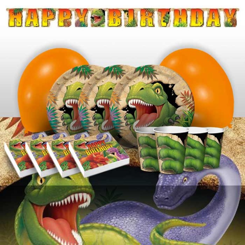Dinosaur Blast Party Pack with Decorations